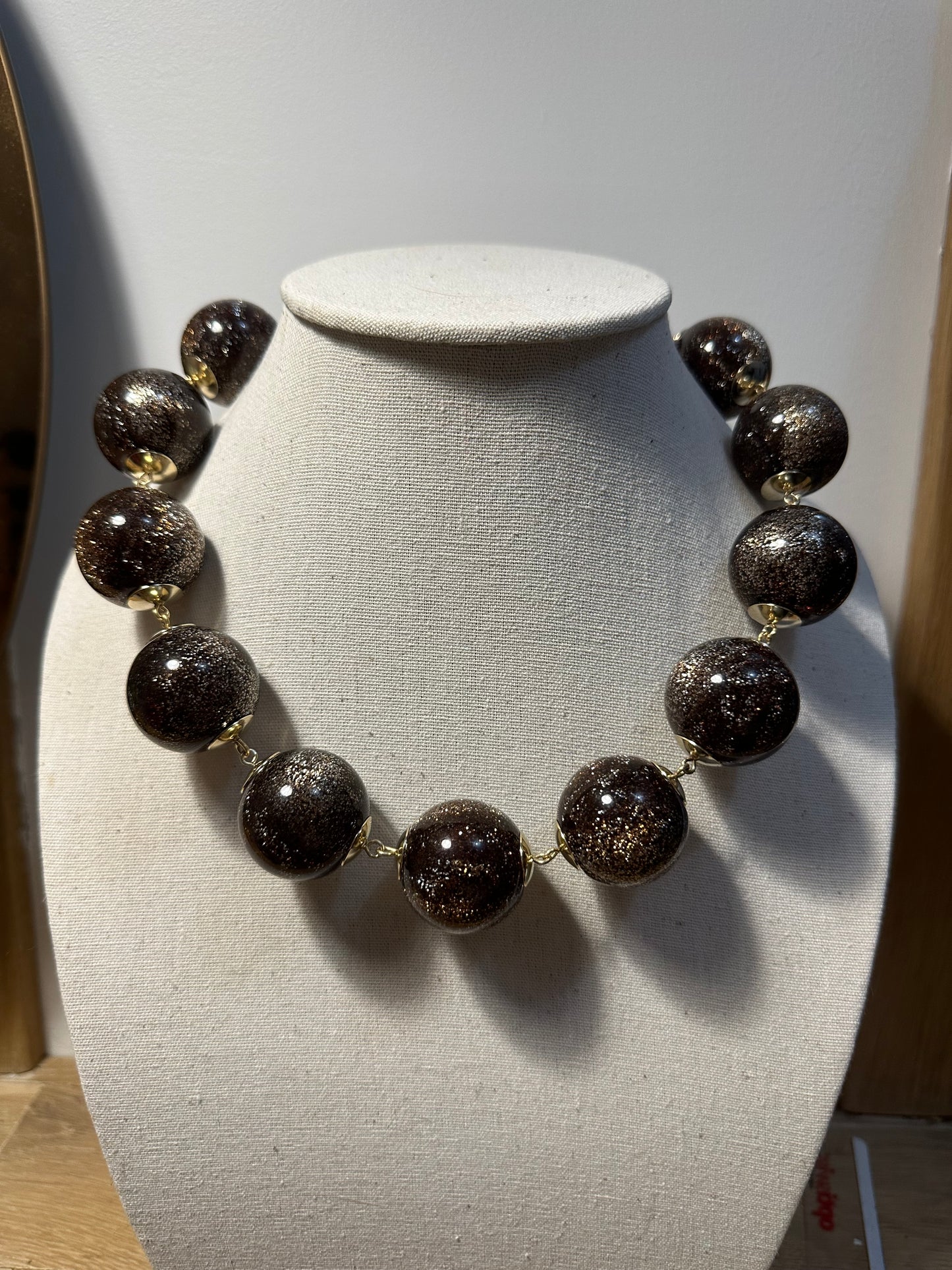 COLLIER PERLES FANTAISIE - Francine BRAMLI