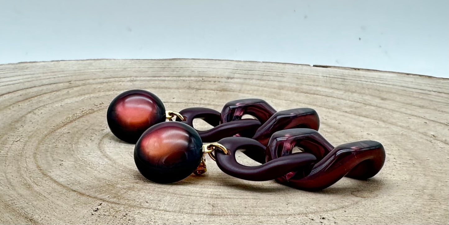 BOUCLES D'OREILLES MAILLON - Francine BRAMLI