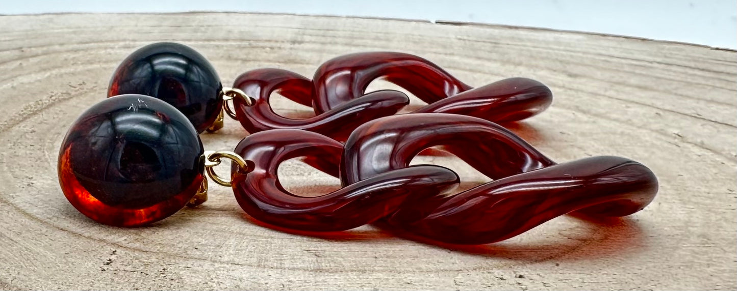 BOUCLES D'OREILLES MAILLON - Francine BRAMLI