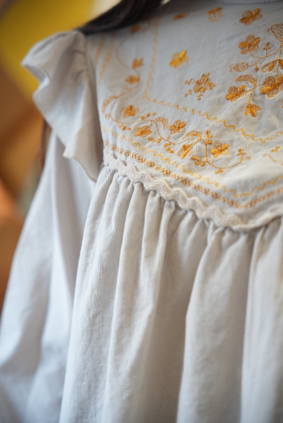 Blouse avec broderie