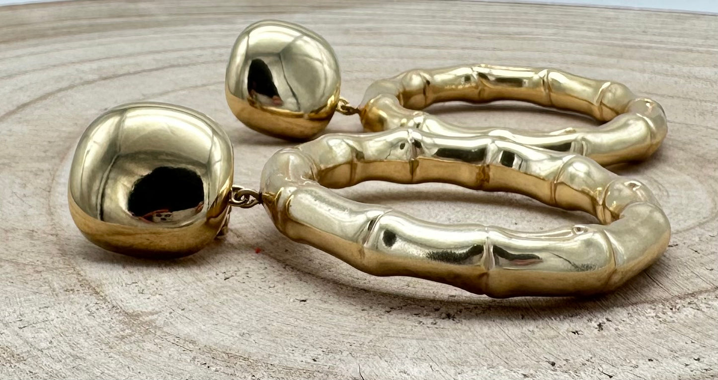 BOUCLES D'OREILLES CRÉOLE - Francine BRAMLI