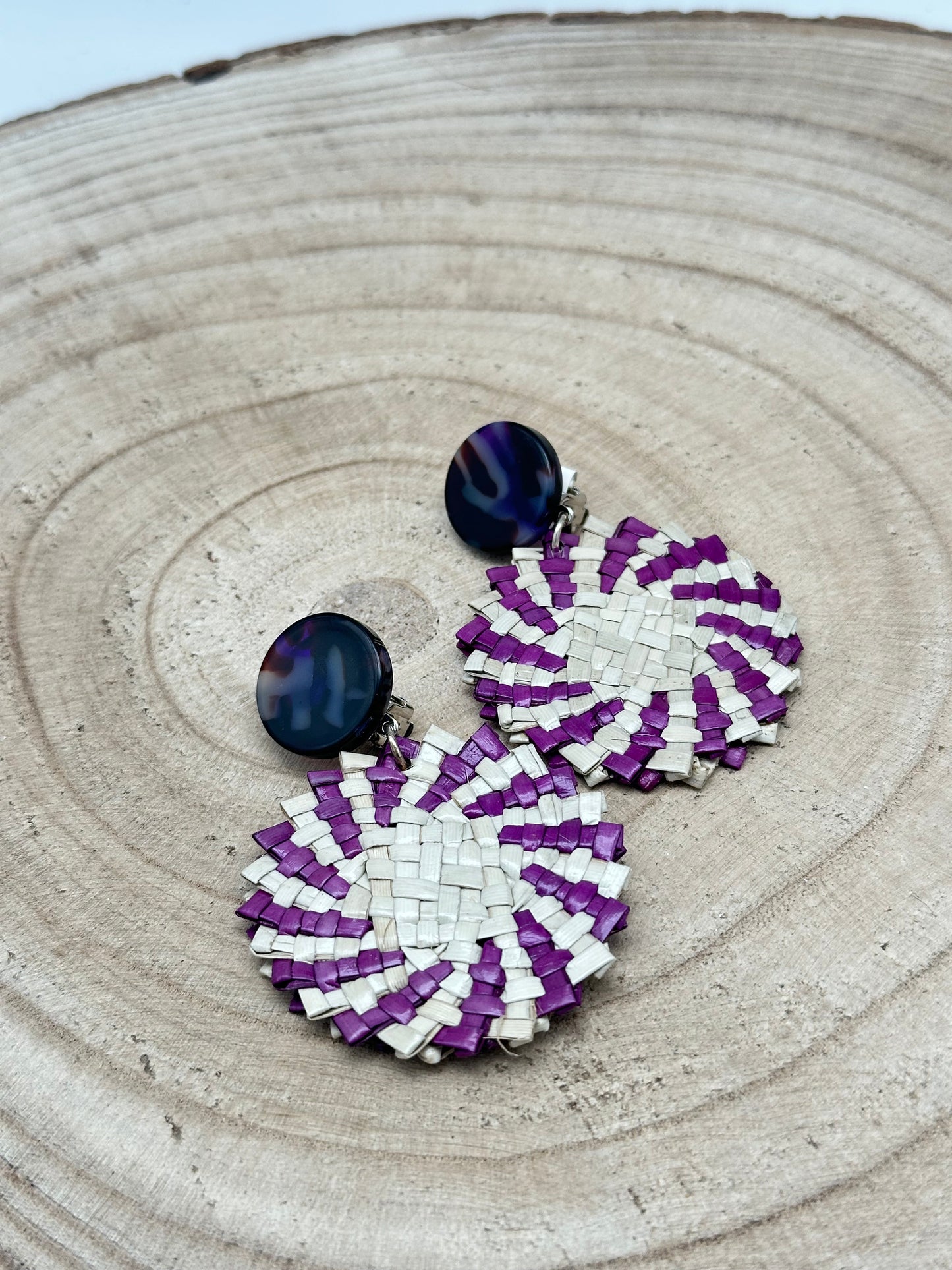 Boucles d’oreilles RAMBOUTAN - Francine BRAMLI