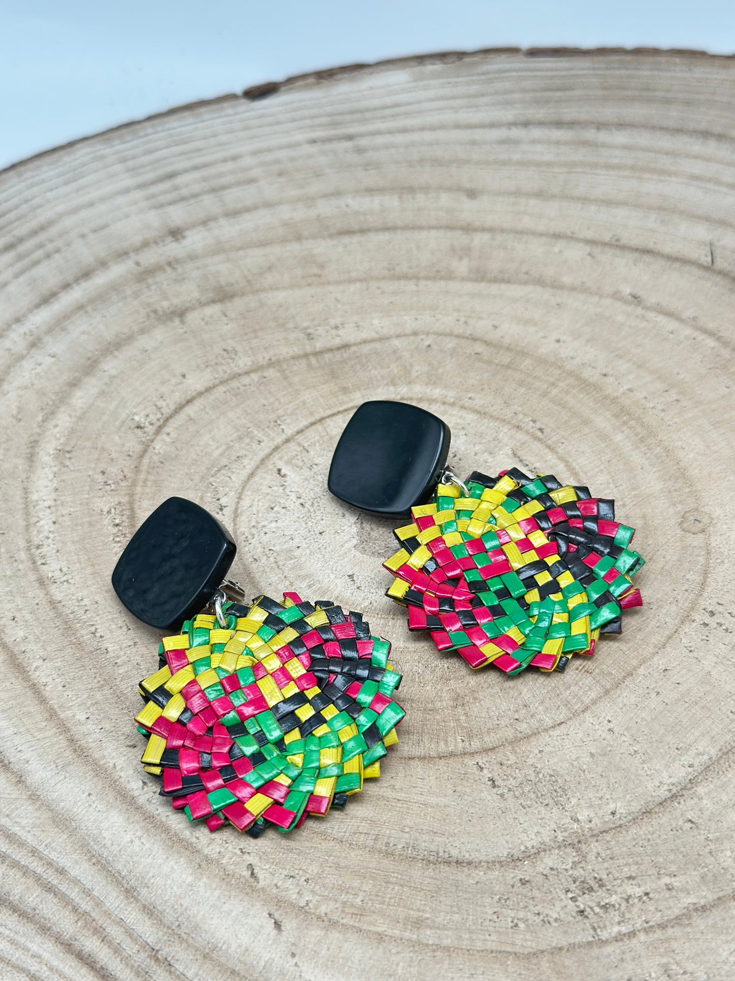 Boucles d’oreilles RAMBOUTAN - Francine BRAMLI