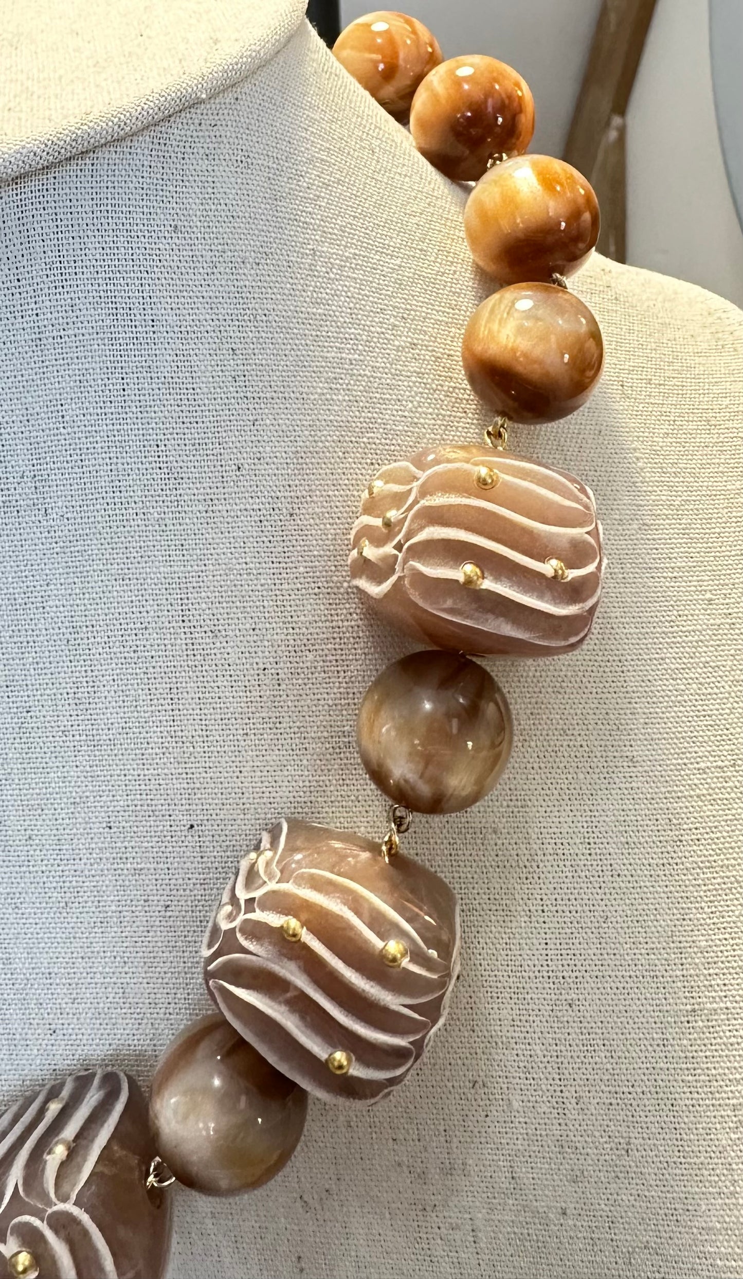 COLLIER PERLES - Francine BRAMLI