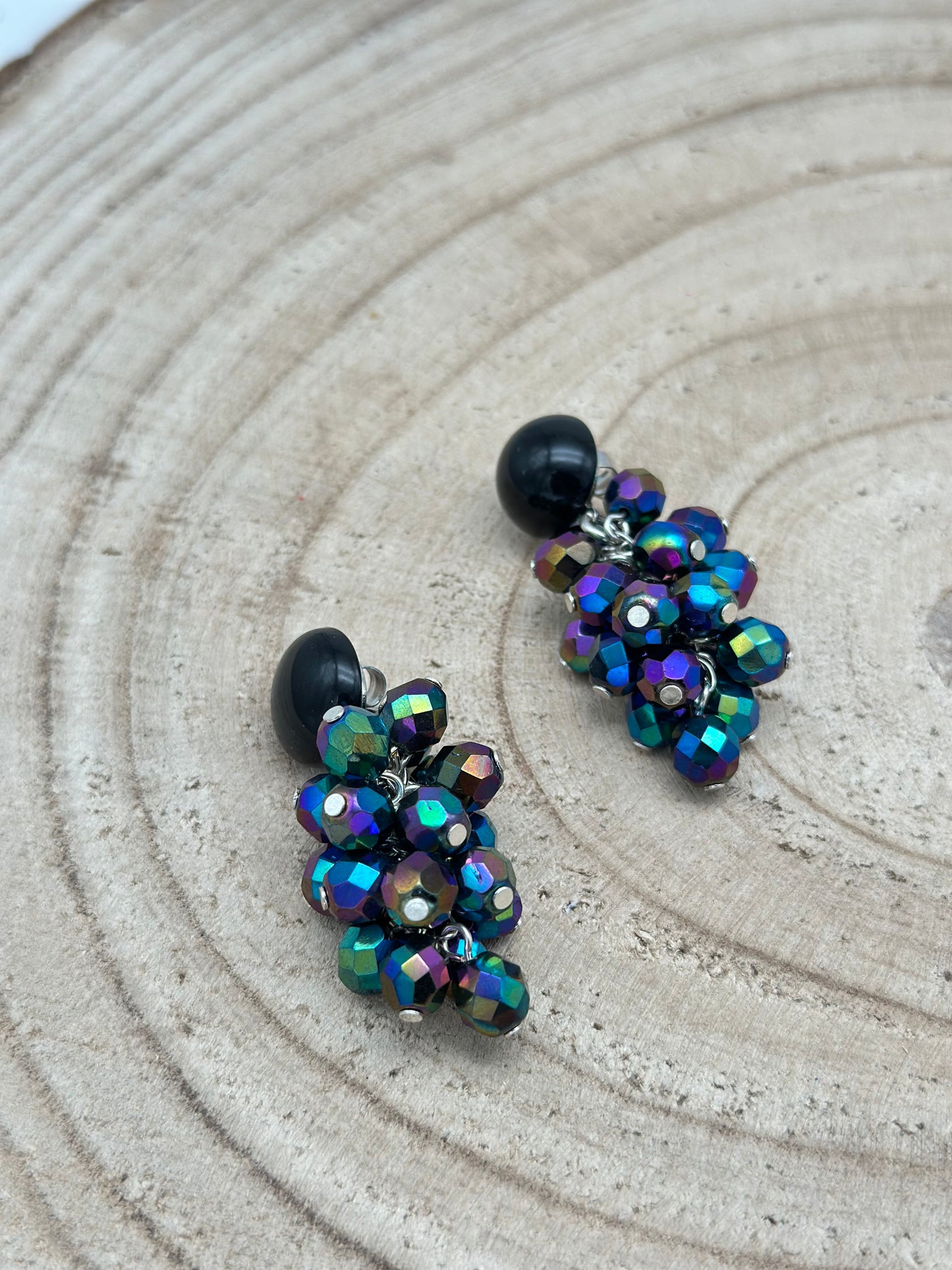 Boucles d’oreilles GRAPPE - Francine BRAMLI