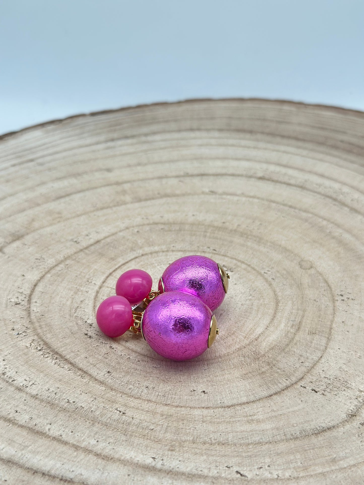 Boucles d’oreilles BOULES - Francine BRAMLI