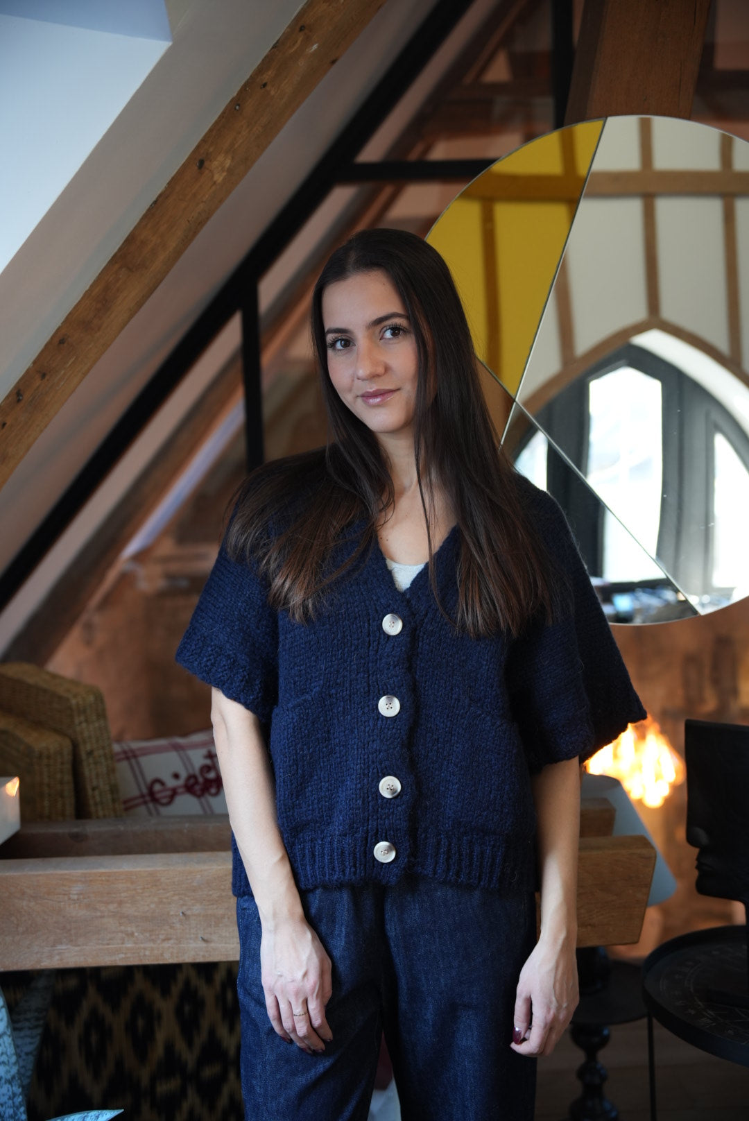 Gilet col V