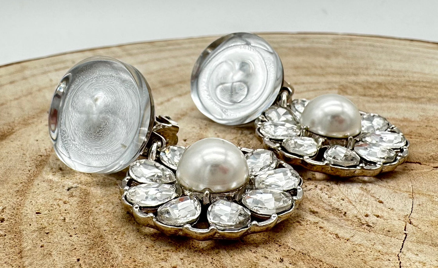 BO fleur en cristal- Francine BRAMLI