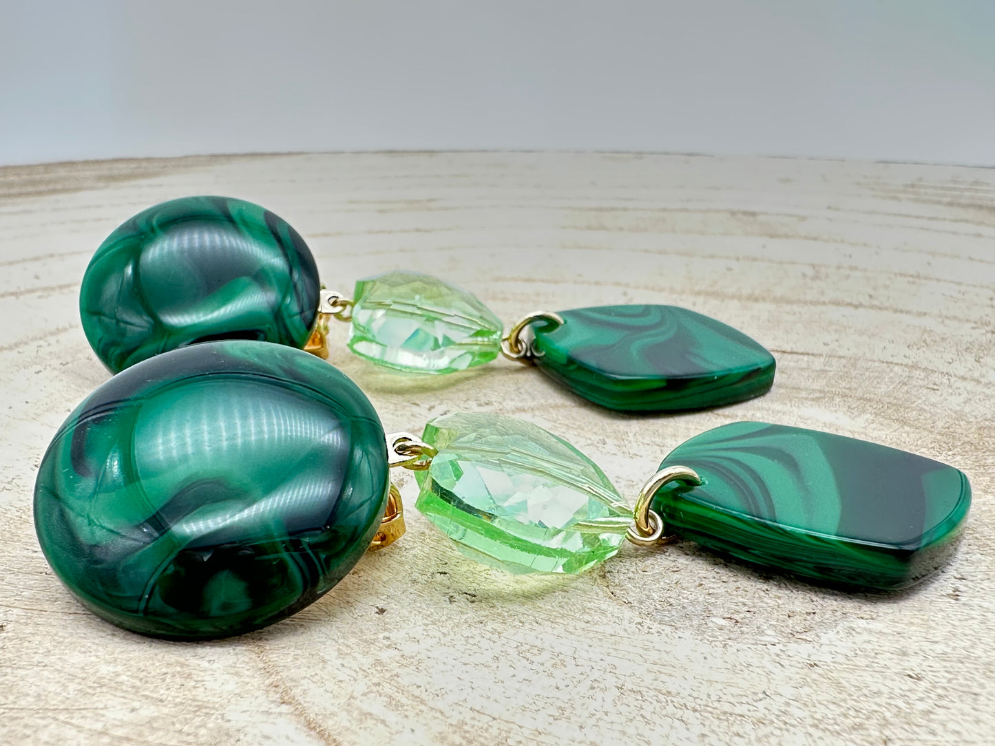 BOUCLES D’OREILLES ÉLÉMENTS SCINTILLANTS - Francine BRAMLI