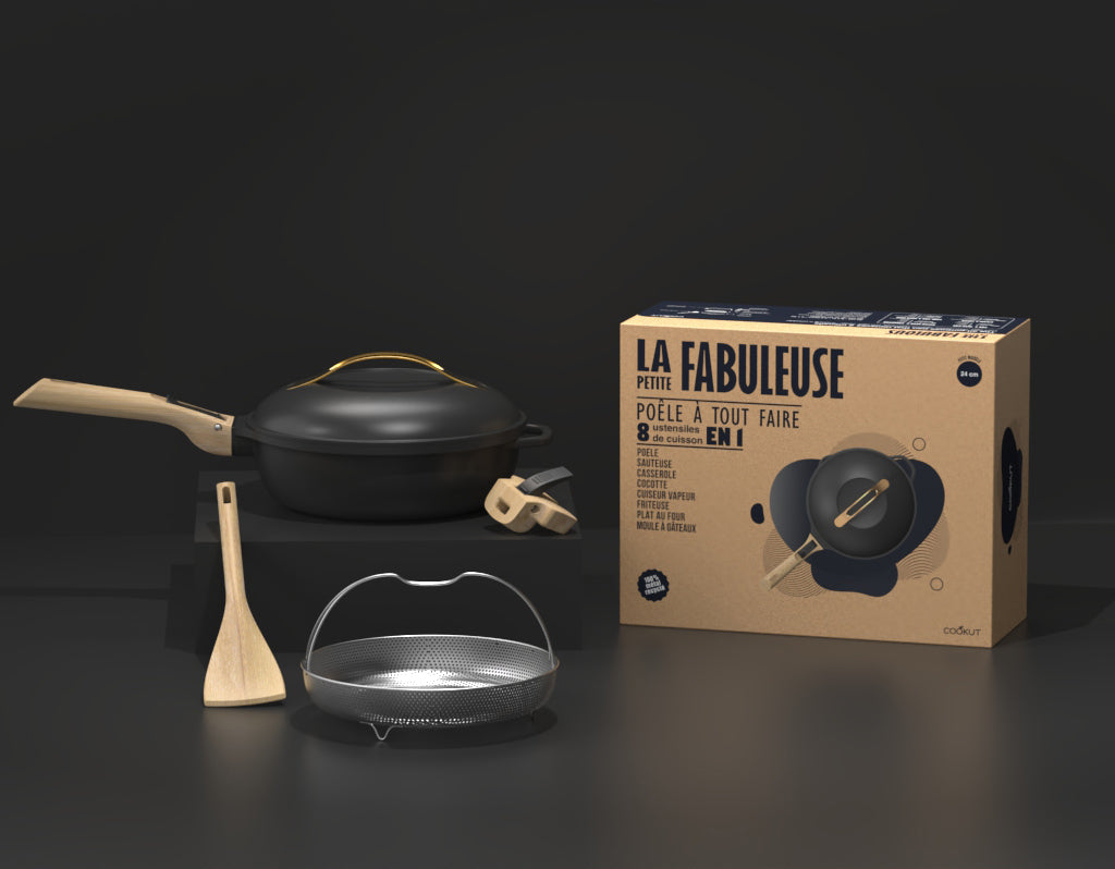 LA PETITE FABULEUSE POÊLE 24 cm - METEOR