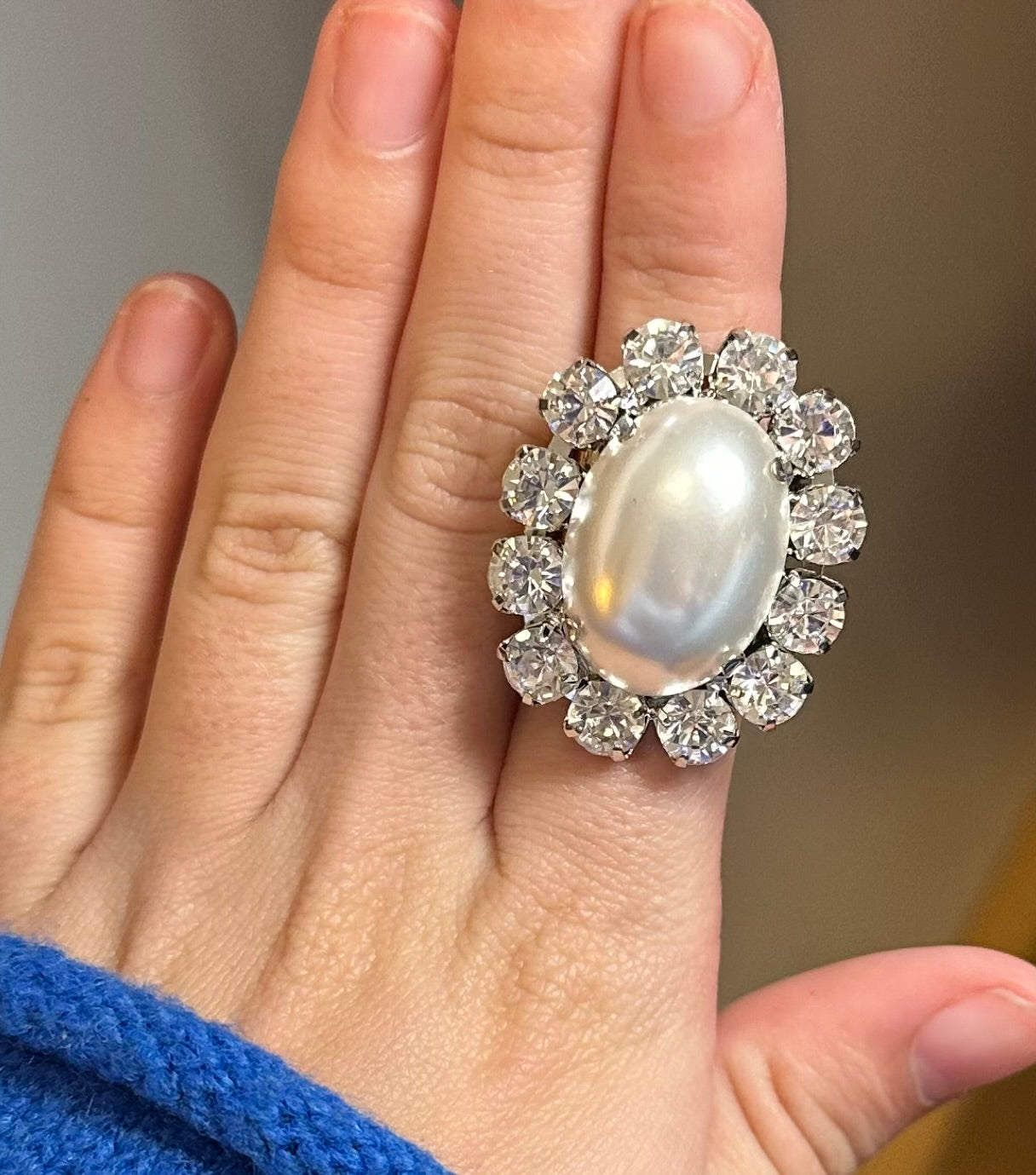 BAGUE CRISTAL - Francine BRAMLI