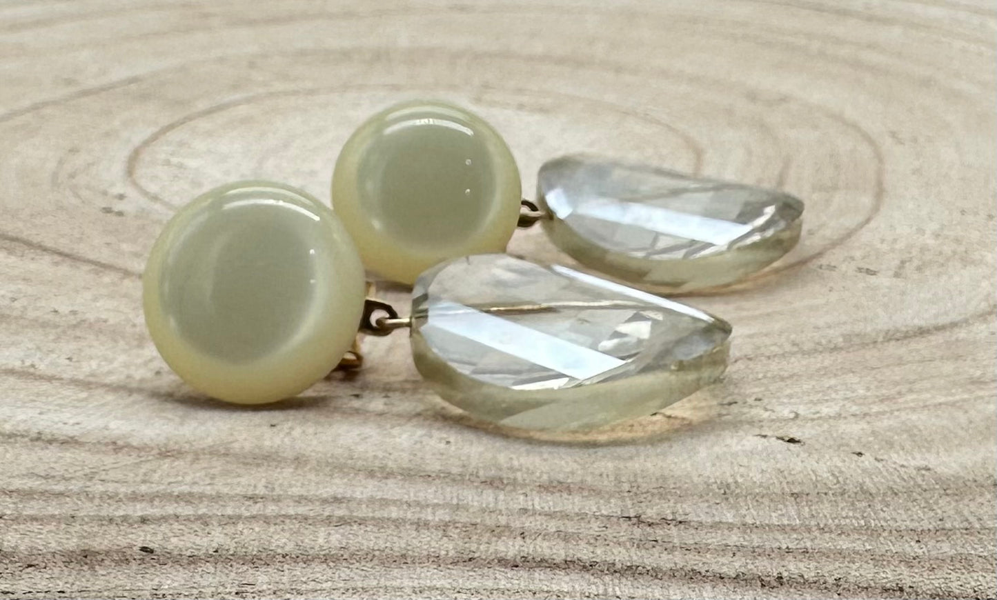 BOUCLES D'OREILLES ÉLÉMENTS SCINTILLANTS - Francine BRAMLI