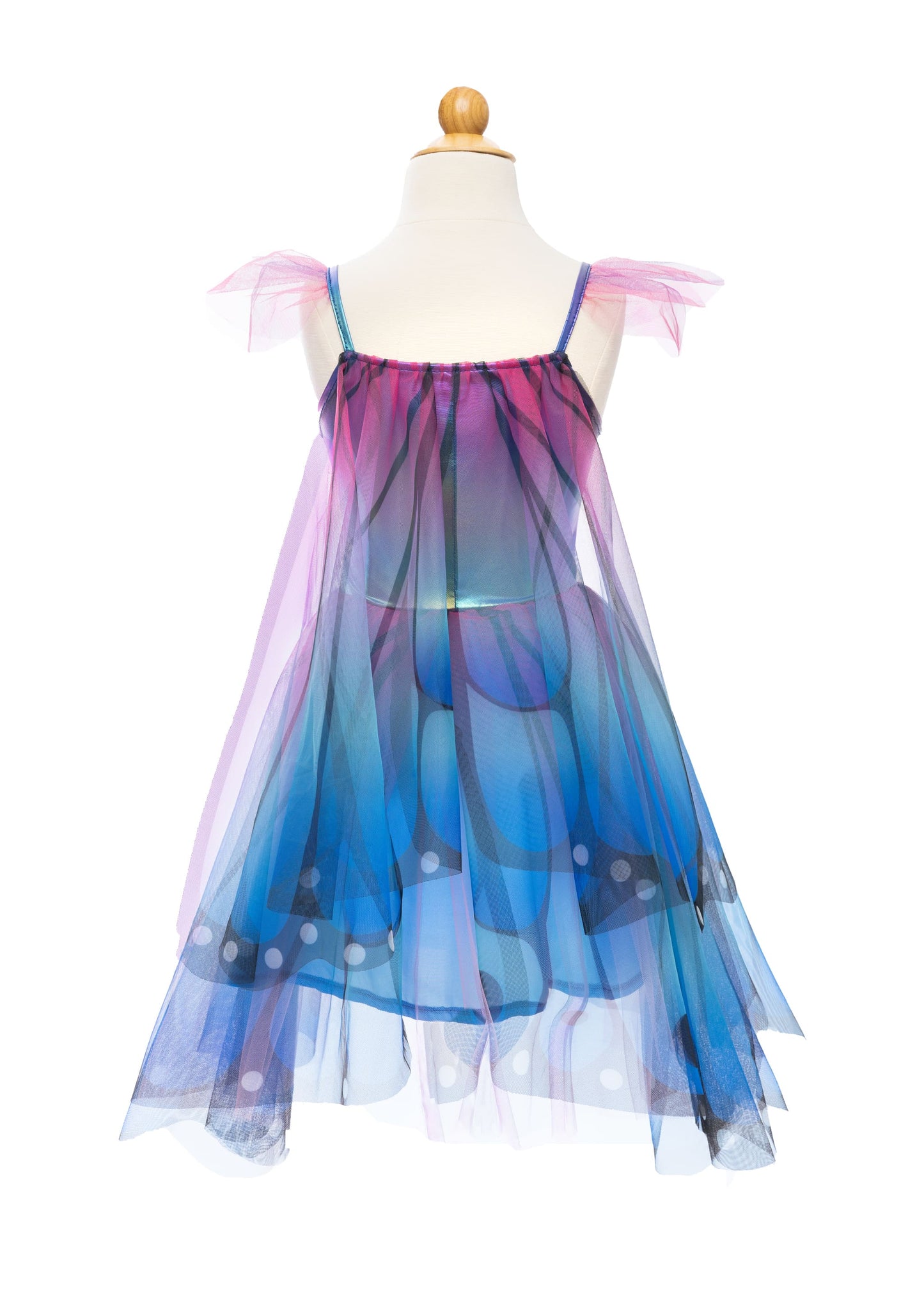 ROBE Papillon bleu avec ailes et bandeau