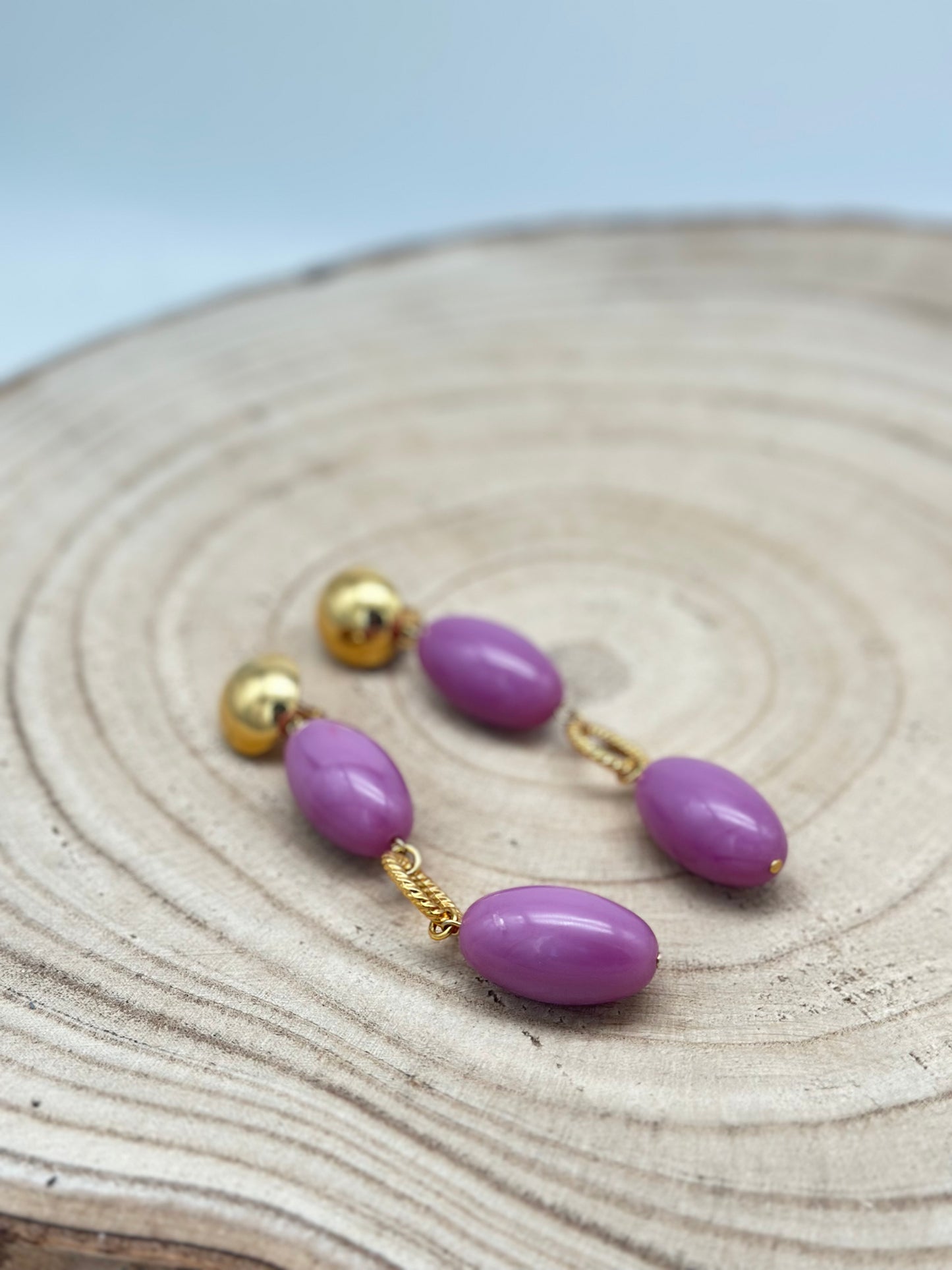 Boucles d’oreilles - Francine BRAMLI