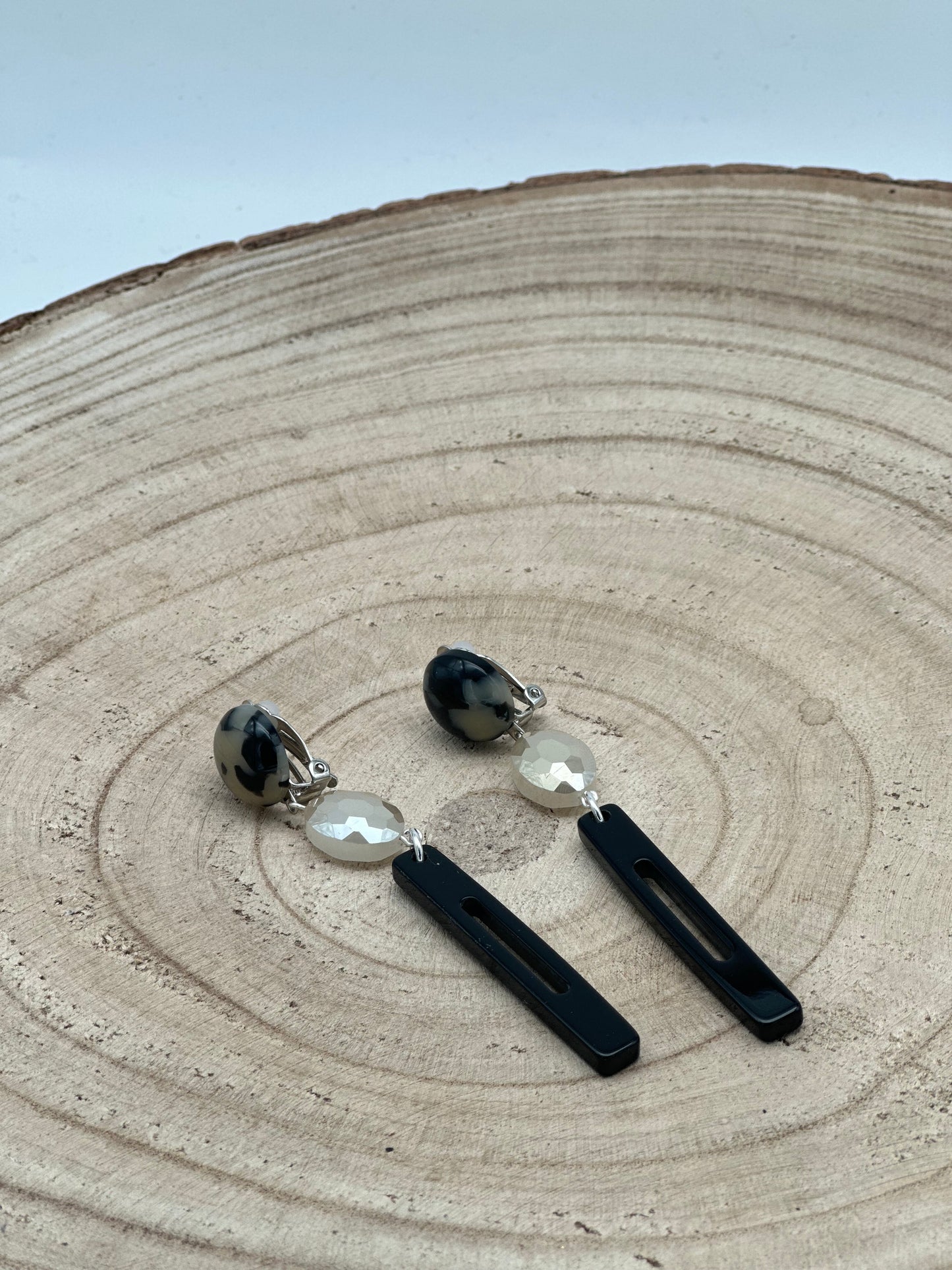 Boucles d’oreilles Bâton - Francine BRAMLI