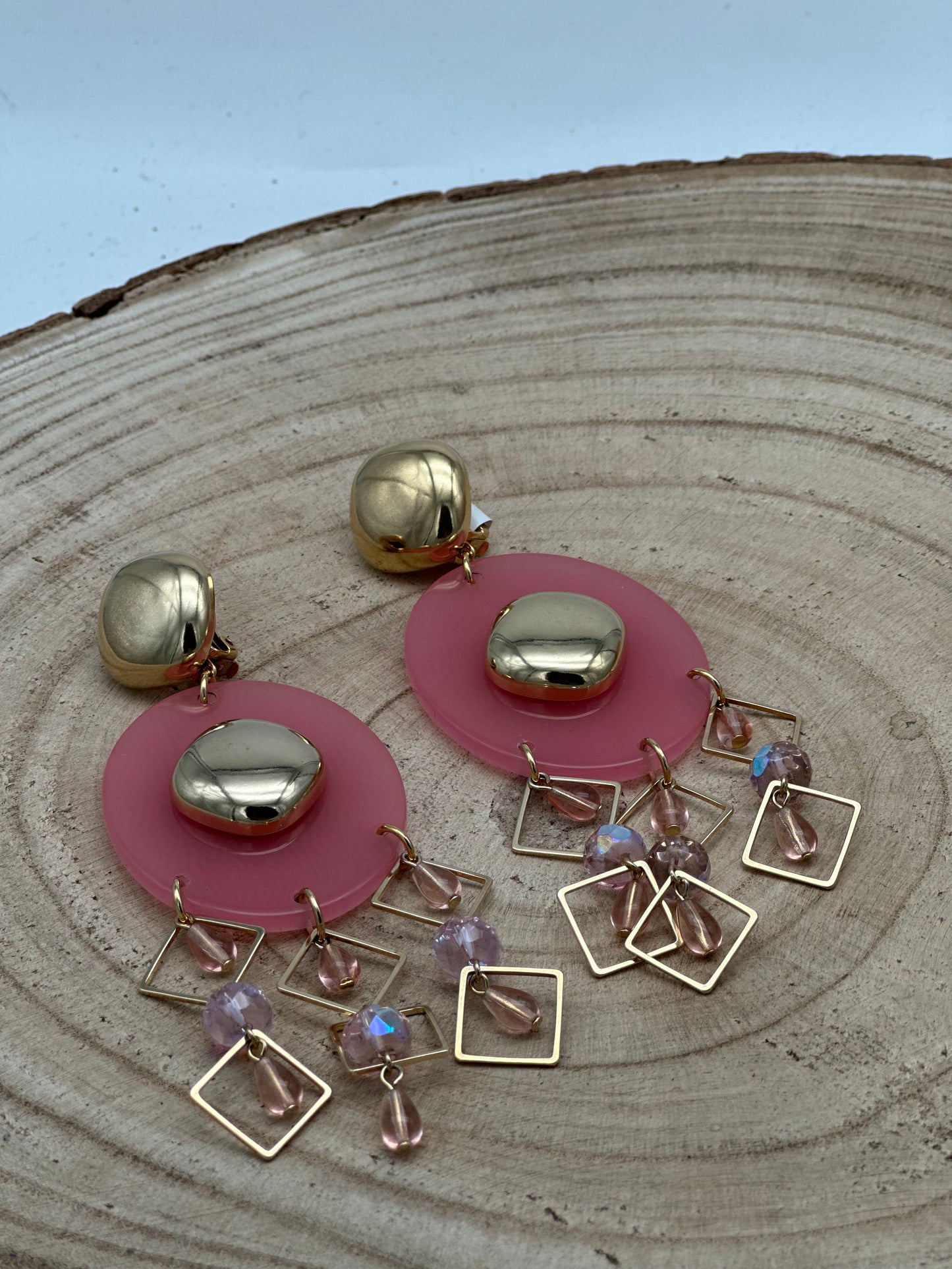 Boucles d’oreilles Pampilles - Francine BRAMLI