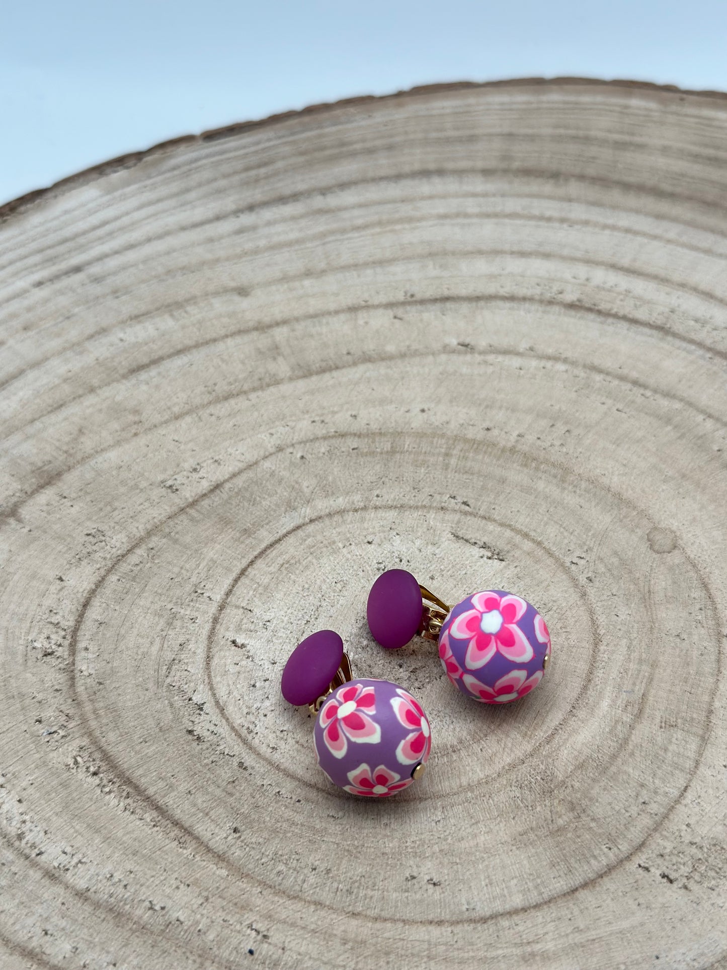 Boucles d’oreilles - Francine BRAMLI