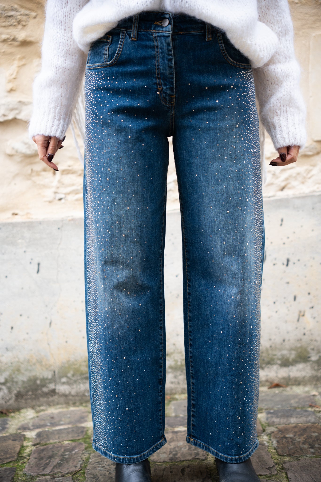 Jean à strass