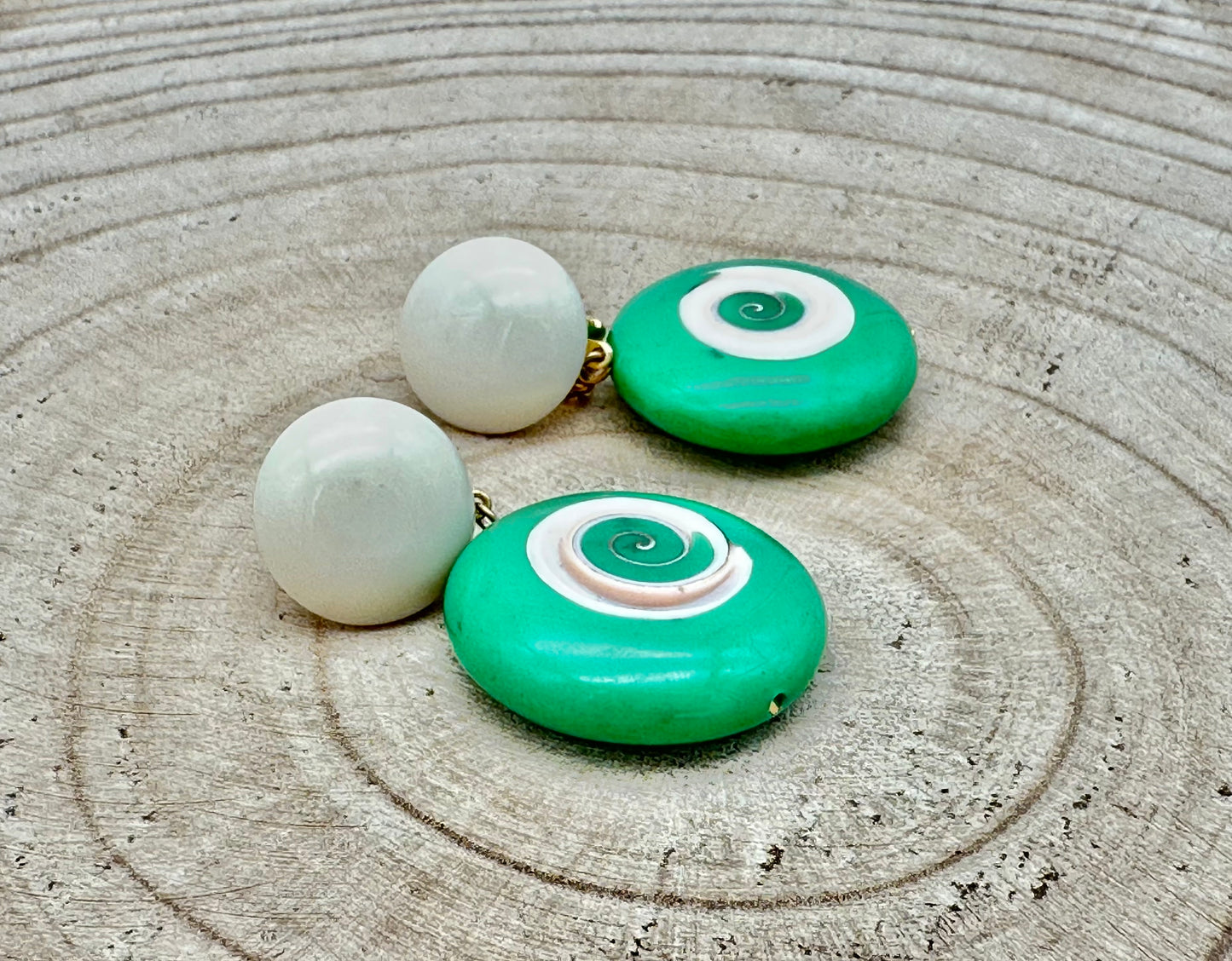 BOUCLES D’OREILLES SPIRALES - FRANCINE BRAMLI