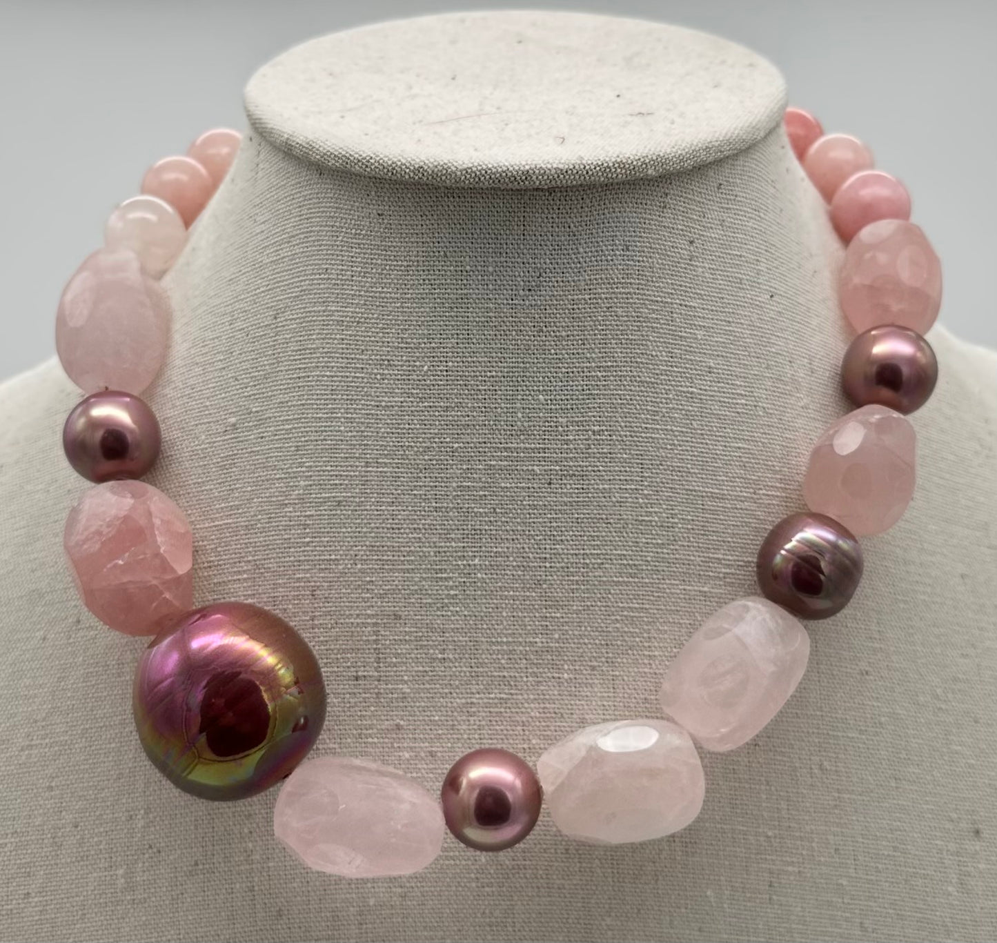 COLLIER PERLES - Francine BRAMLI