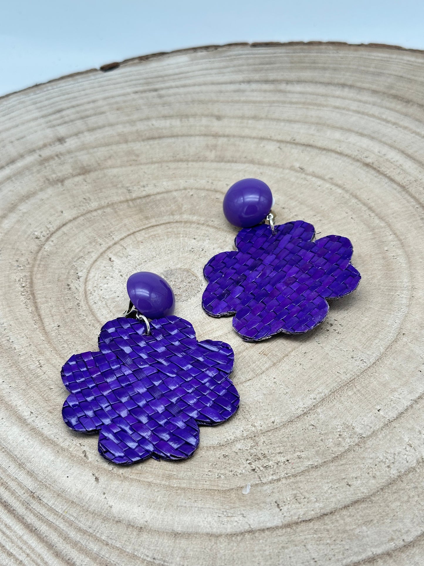 Boucles d’oreilles RAMBOUTAN - Francine BRAMLI