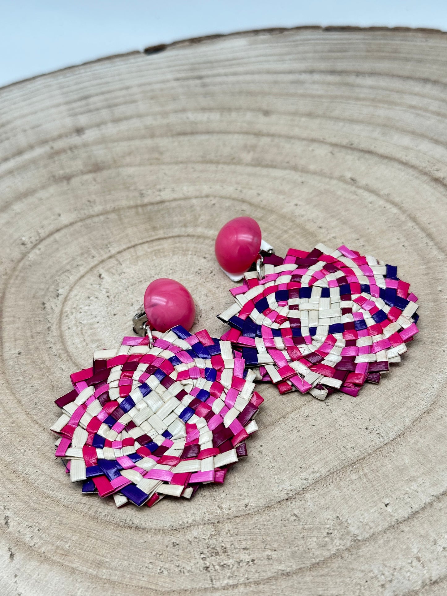 Boucles d’oreilles RAMBOUTAN - Francine BRAMLI