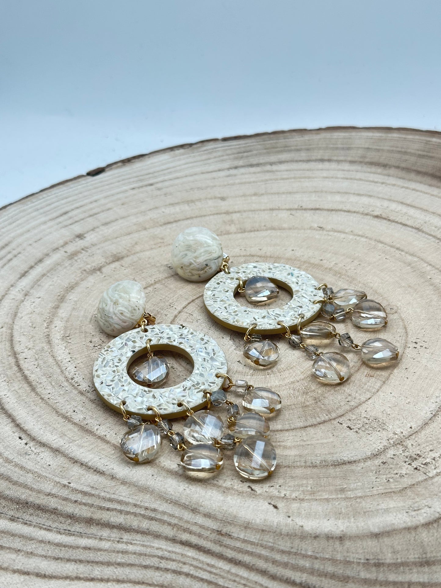 Boucles d’oreilles Pampilles - Francine BRAMLI