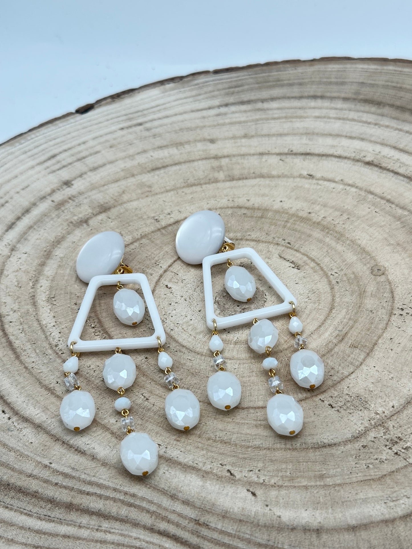 Boucles d’oreilles Pampilles - Francine BRAMLI