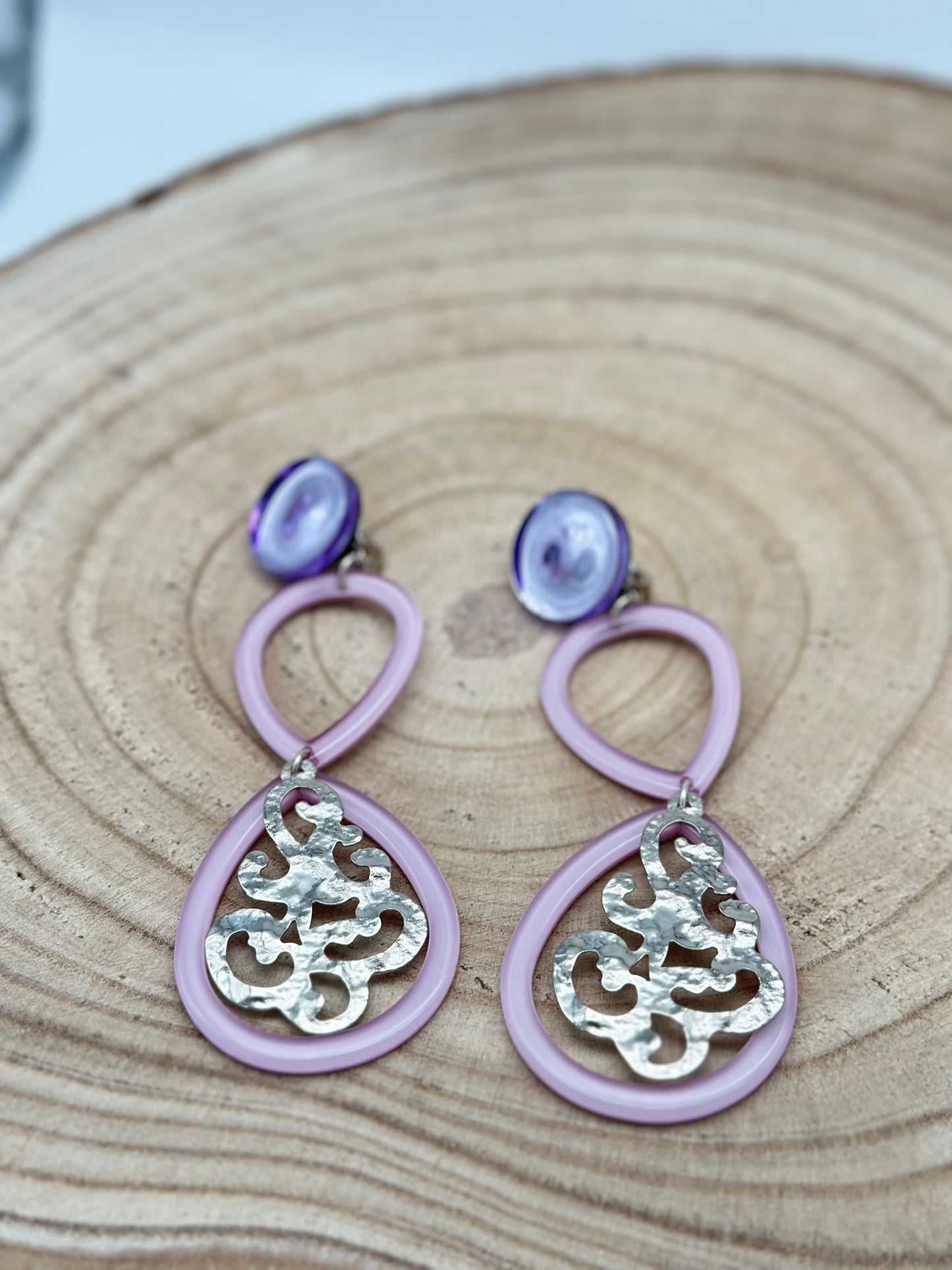 Boucles d’oreilles gouttes - Francine BRAMLI