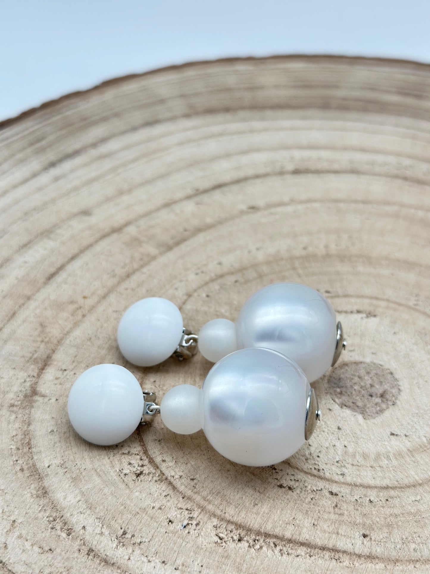 Boucles d’oreilles Perles fantaisie - Francine BRAMLI
