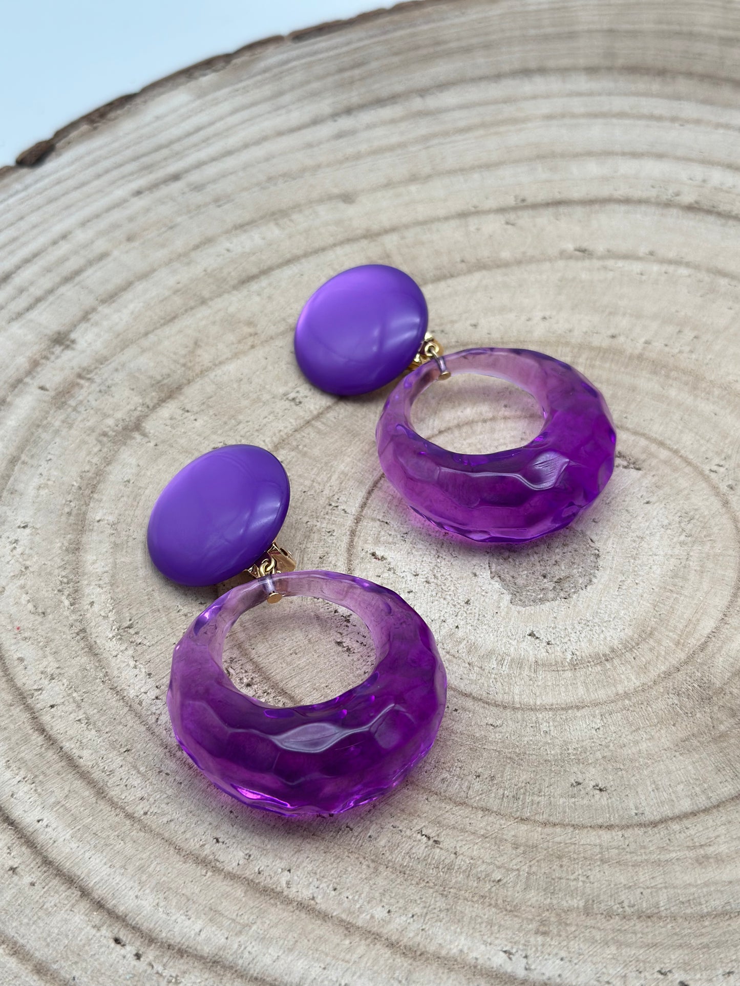 Boucles d’oreilles PANIER - Francine BRAMLI