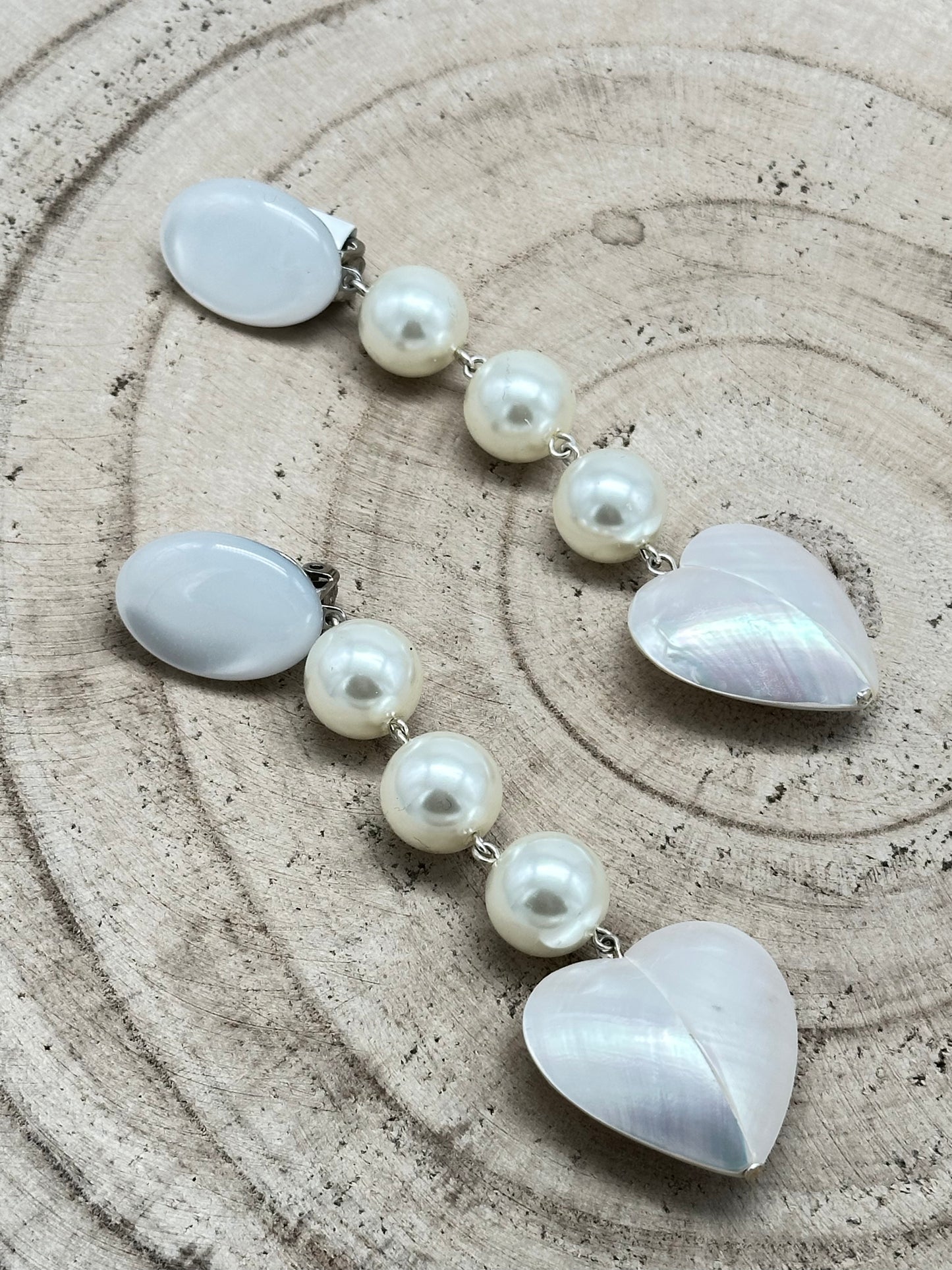 BOUCLES D’OREILLES CŒURS - Francine BRAMLI