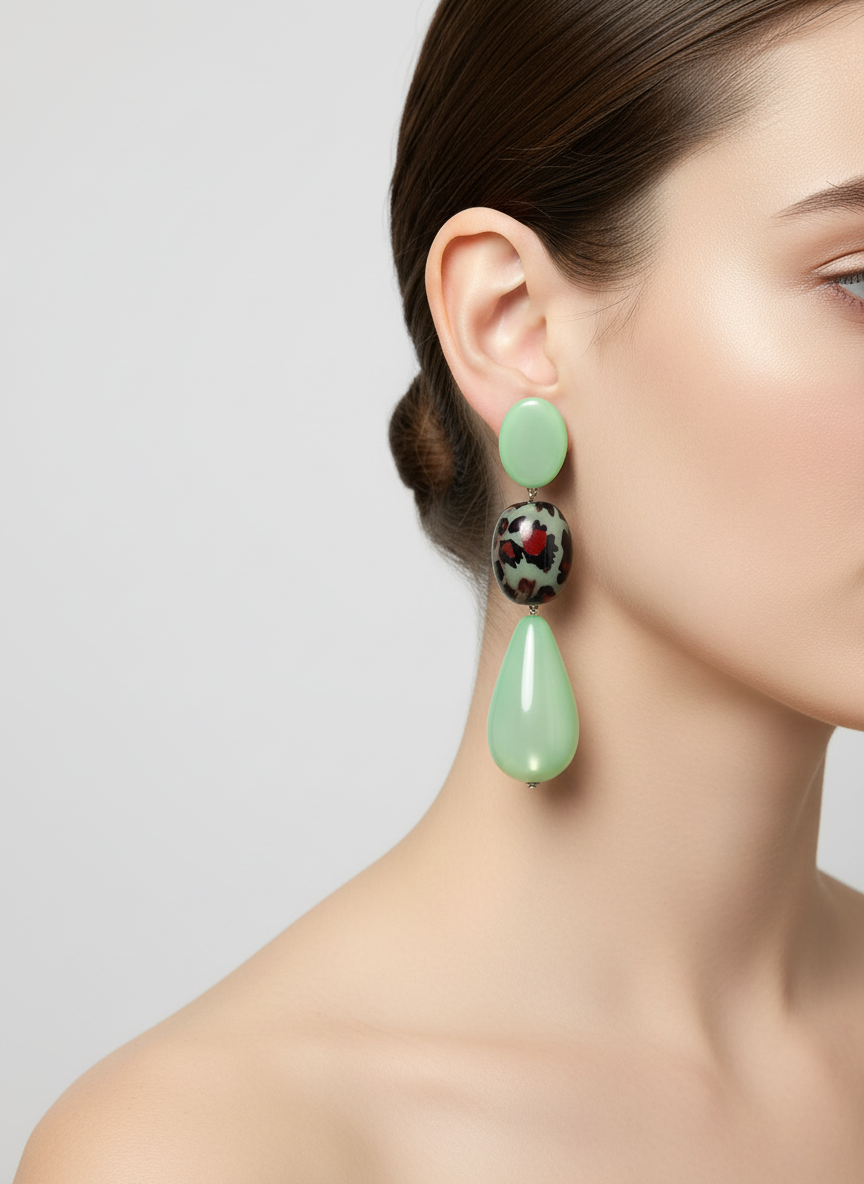 BOUCLES D’OREILLES CAYENNE - Francine BRAMLI