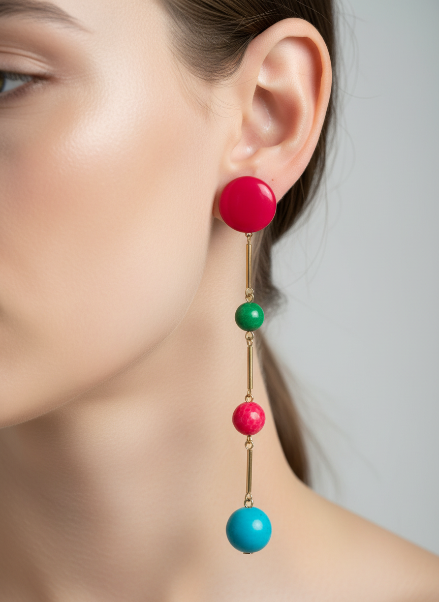 BOUCLES D’OREILLES - Francine BRAMLI