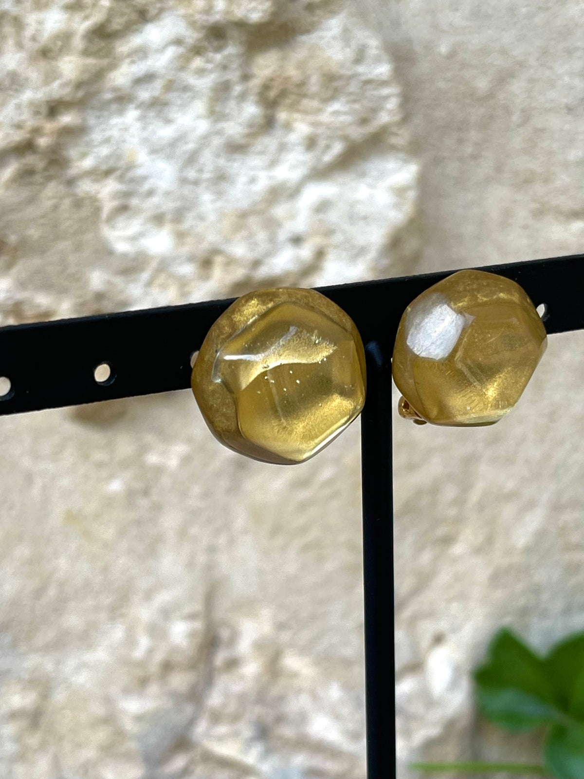 Boucles d'oreilles ADINA DORÉ - Dominique Denaive