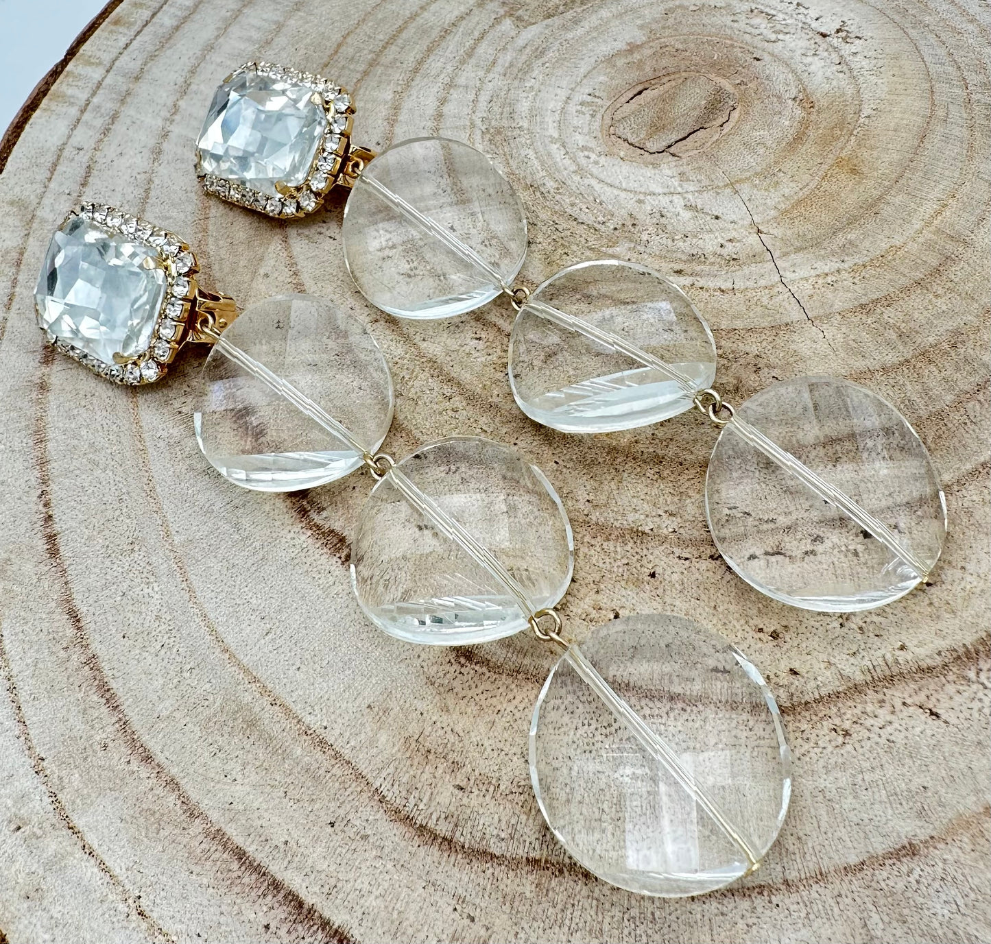 BO pendante en cristal - Francine BRAMLI