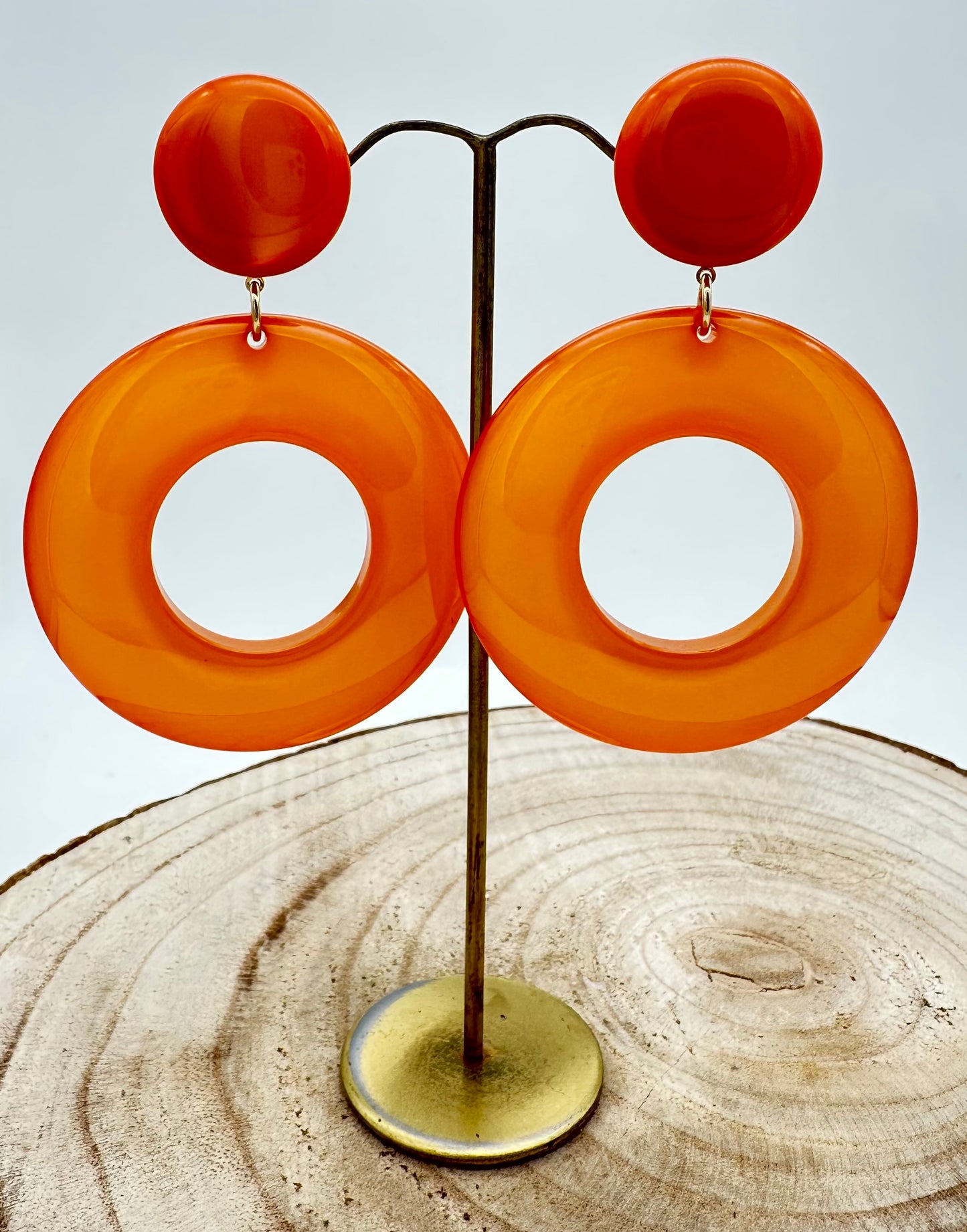 Boucles d'oreilles TABASCO; Francine BRAMLI