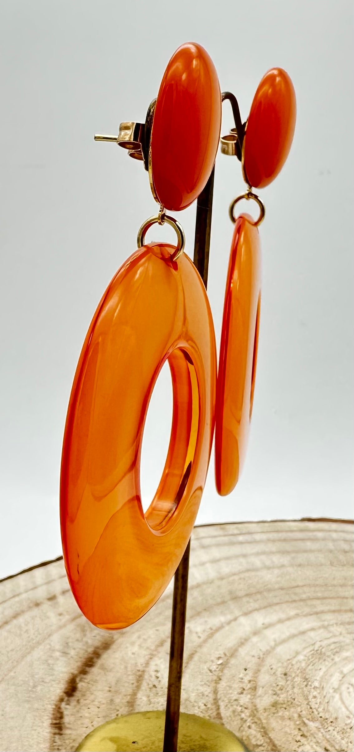Boucles d'oreilles TABASCO; Francine BRAMLI