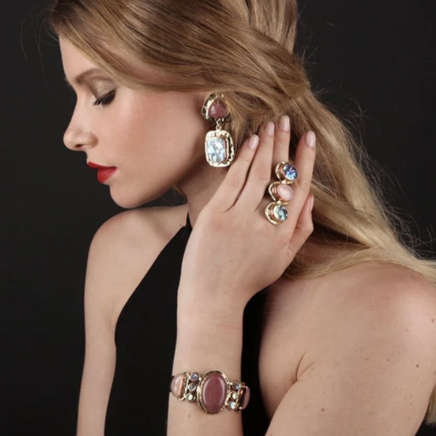 CELIA - Boucles d'oreilles en laiton