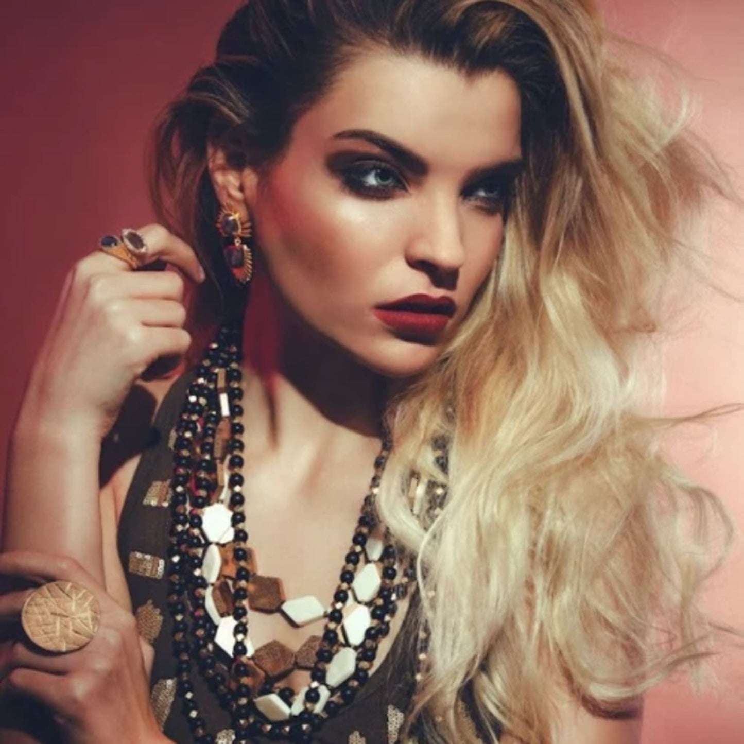HORIZONTE - Collier en bois et corne