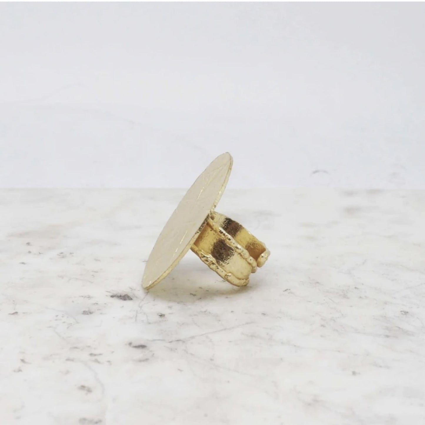 GOLDEN - Bague en laiton