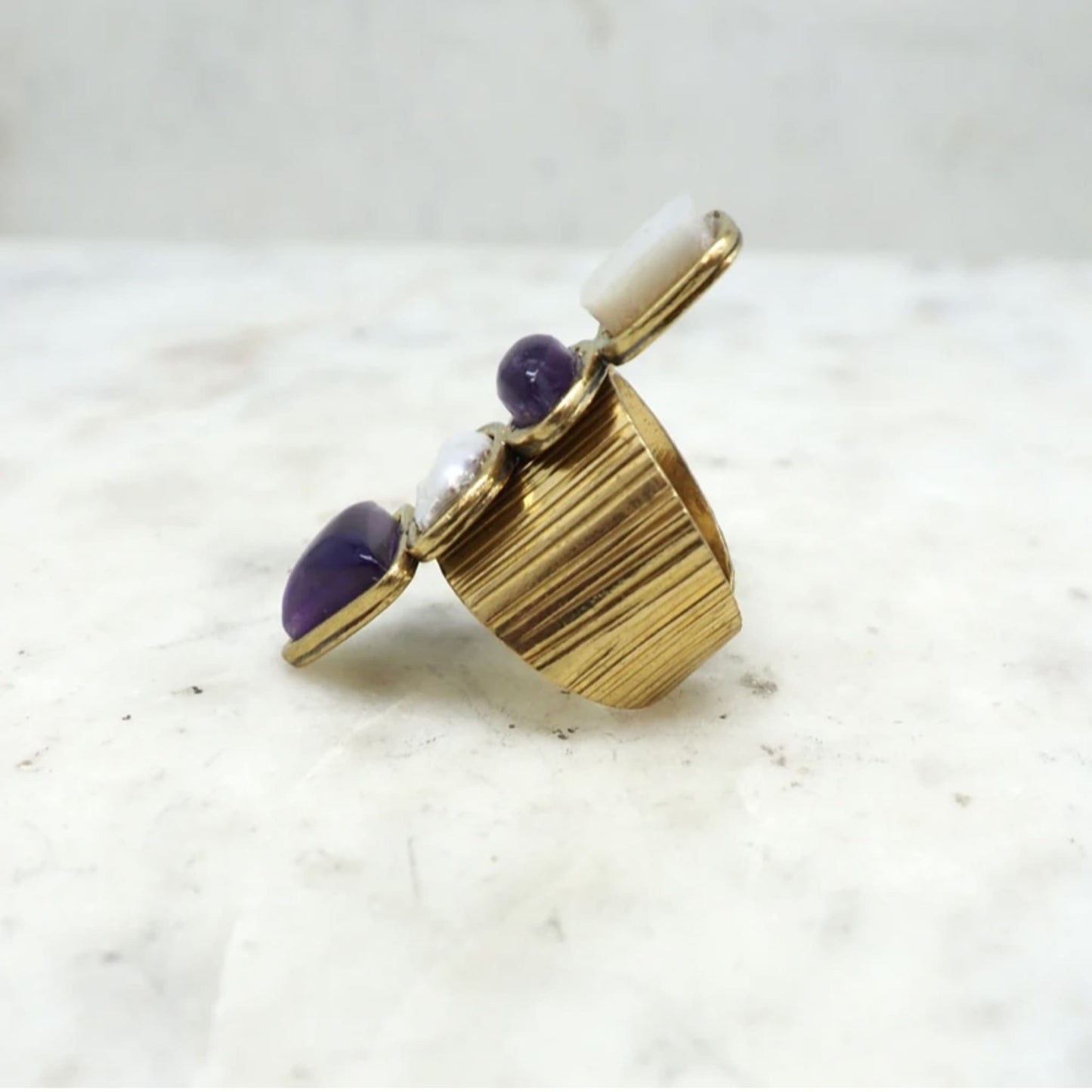 CASANOVA - Bague en laiton
