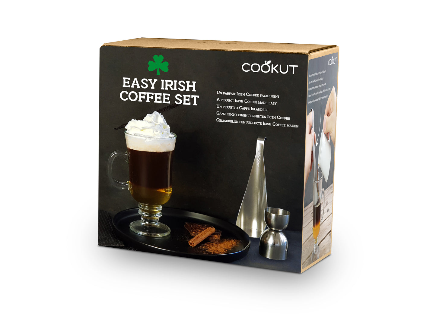 COFFRET POUR IRISH COFFEE FACILE