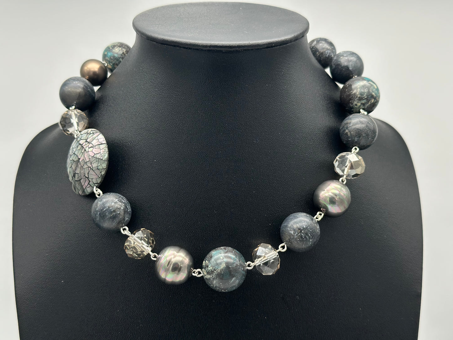 Collier perles fantaisie - Francine BRAMLI