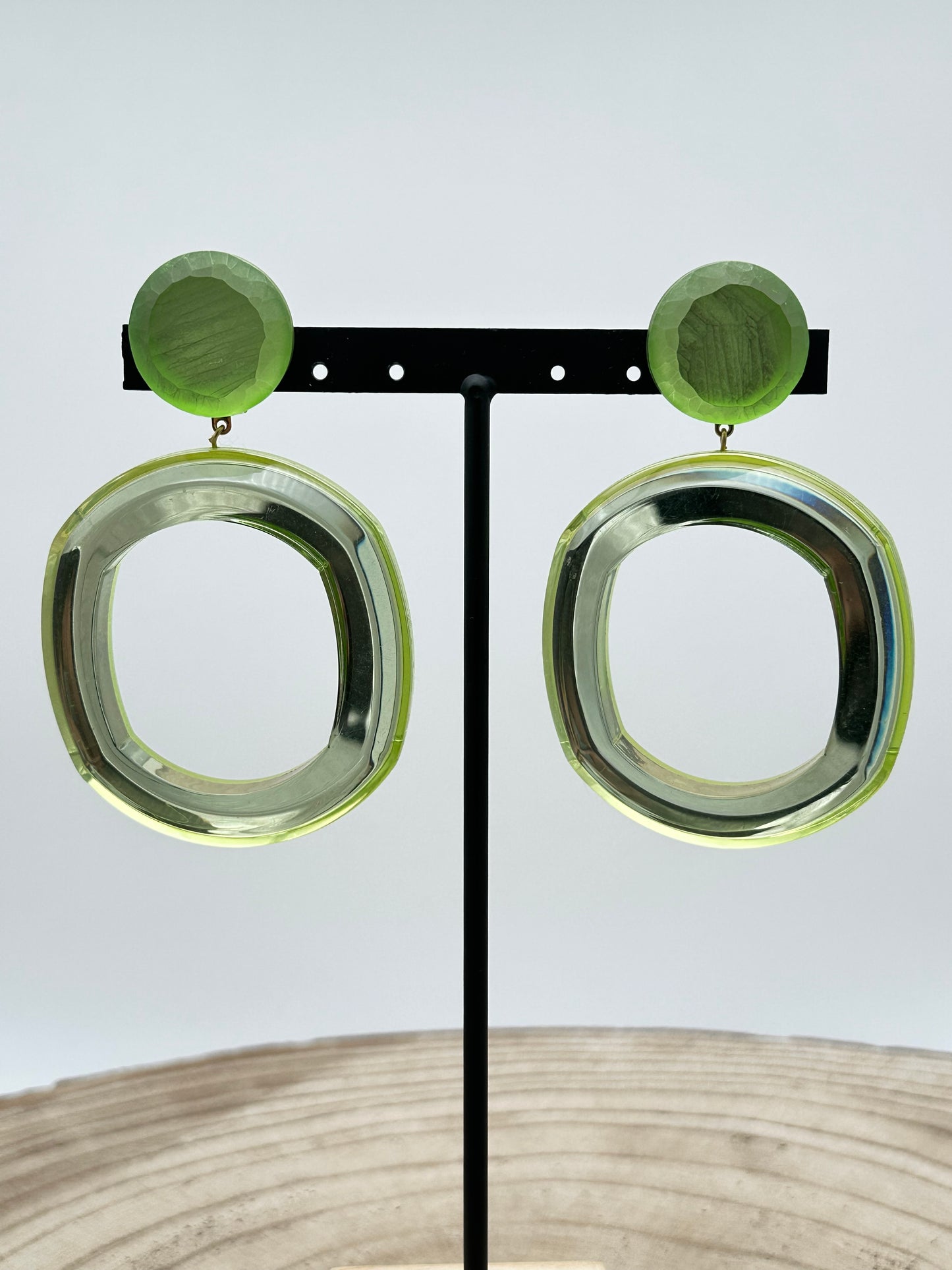 BOUCLES D’OREILLES MIROIRS - Francine BRAMLI