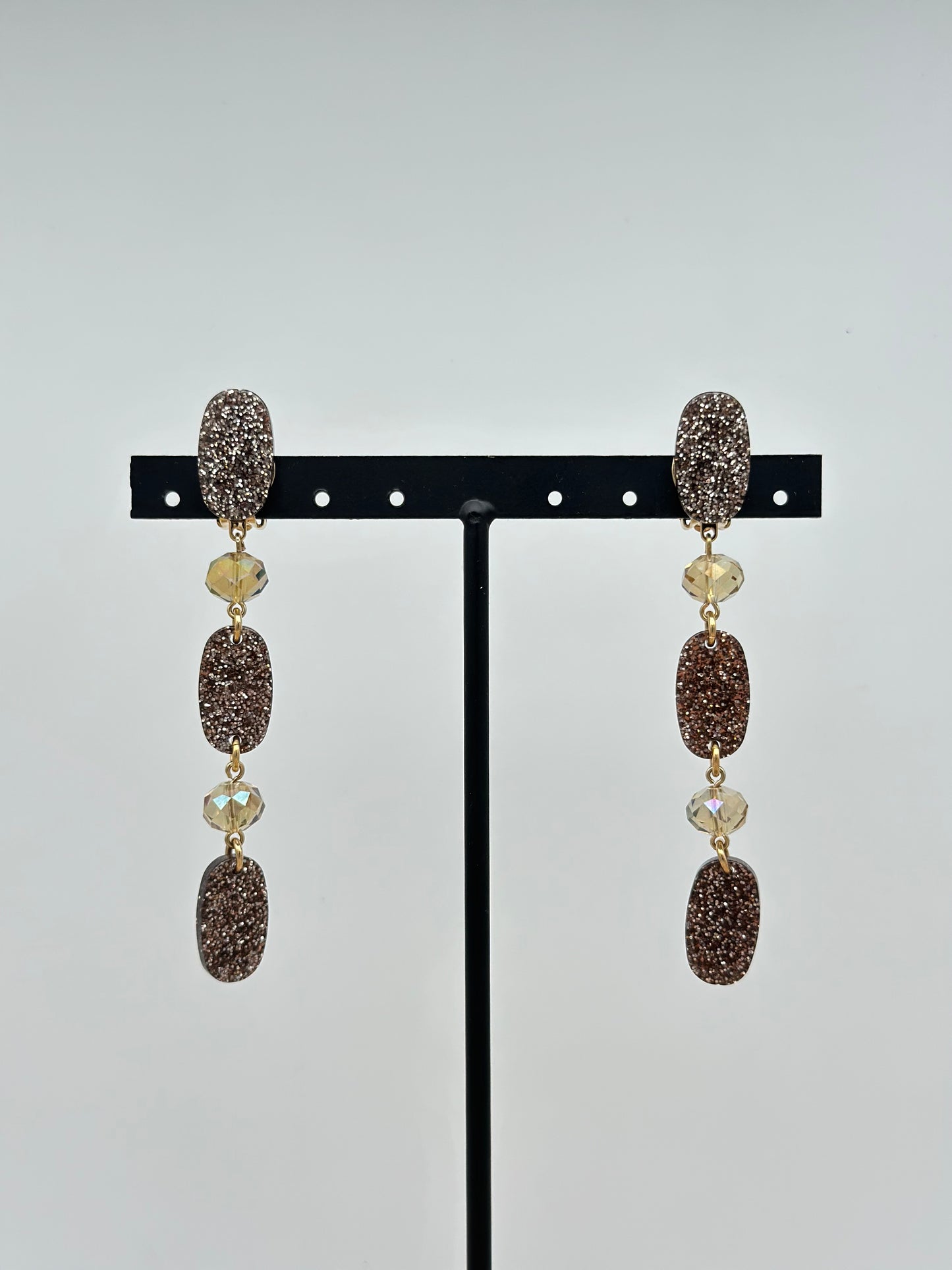 Boucles d’oreilles PAILLETTES- Francine BRAMLI