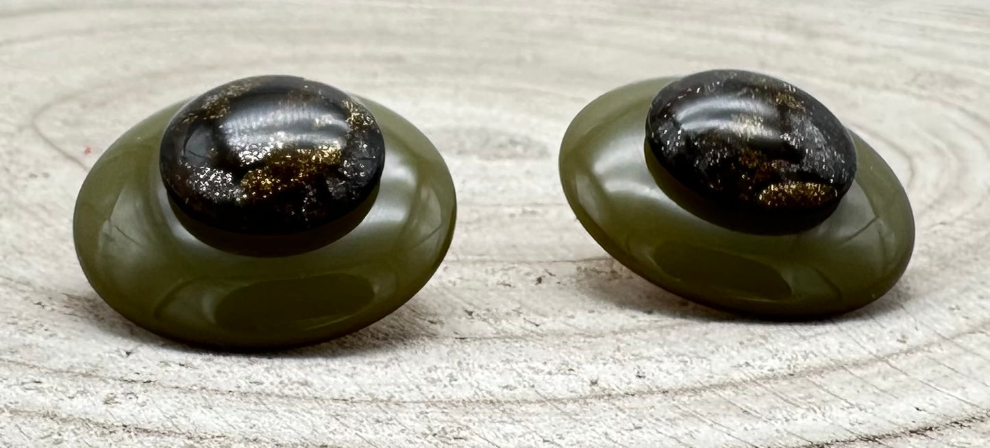 CABOCHON KAKI - Francine BRAMLI