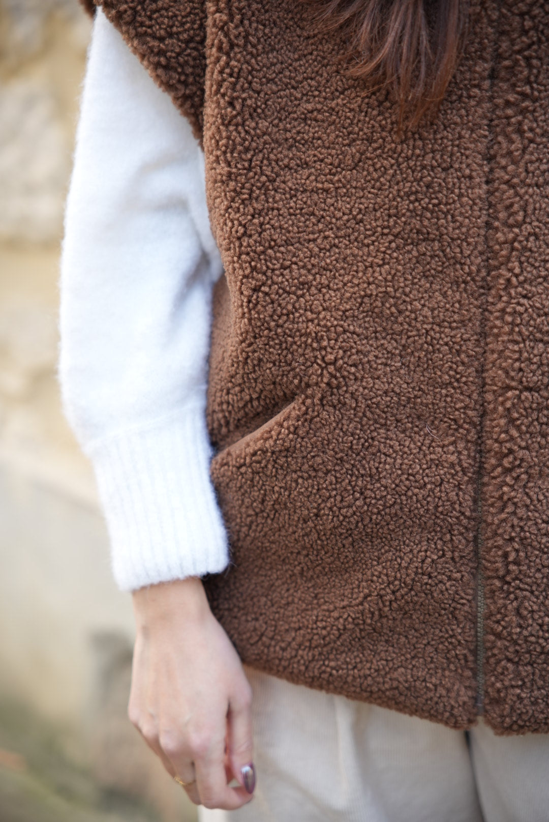 Veste sans manches Teddy bear