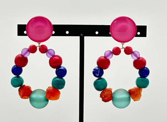 BOUCLES D'OREILLES BASTILLE - Francine BRAMLI