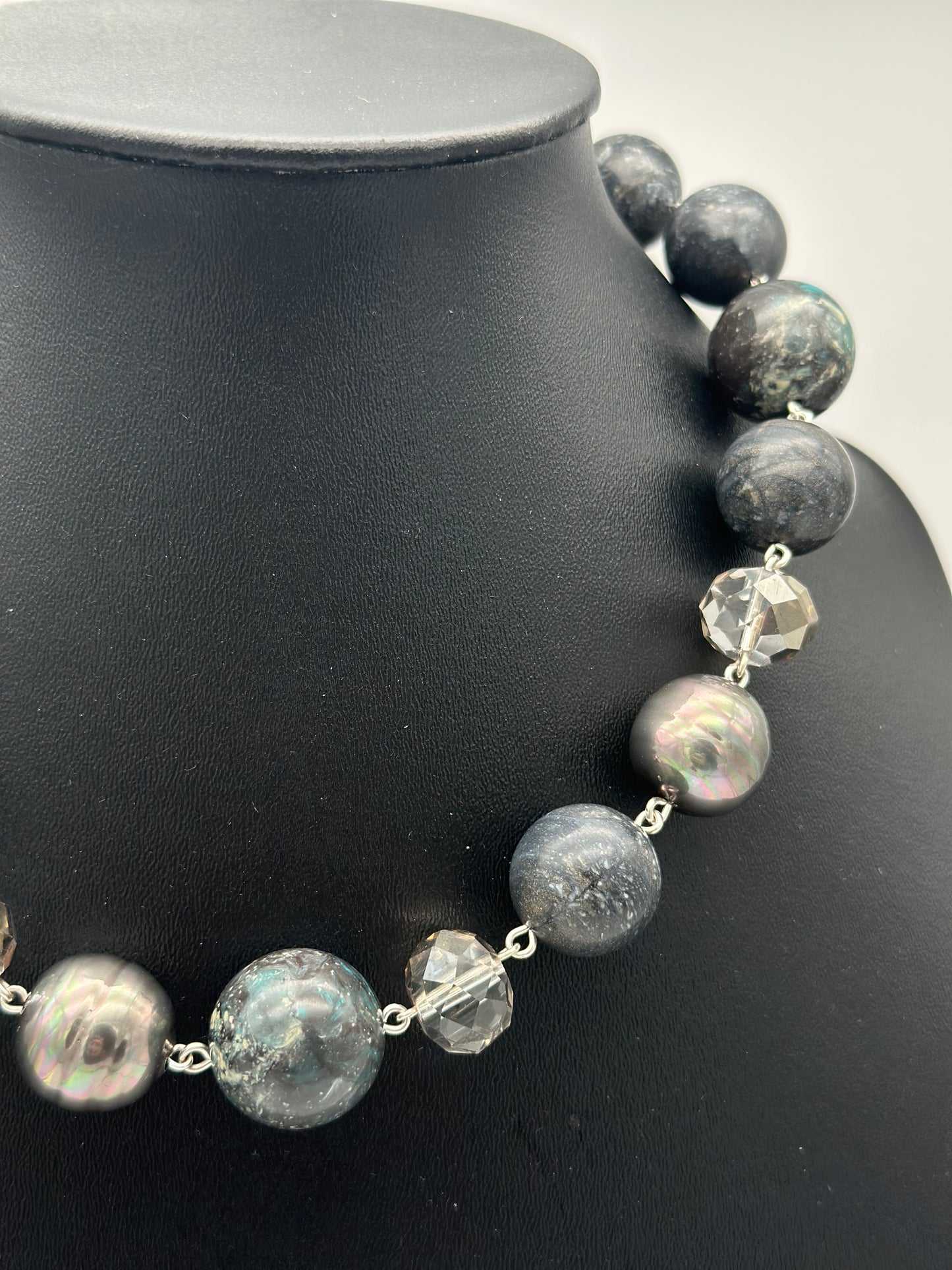 Collier perles fantaisie - Francine BRAMLI